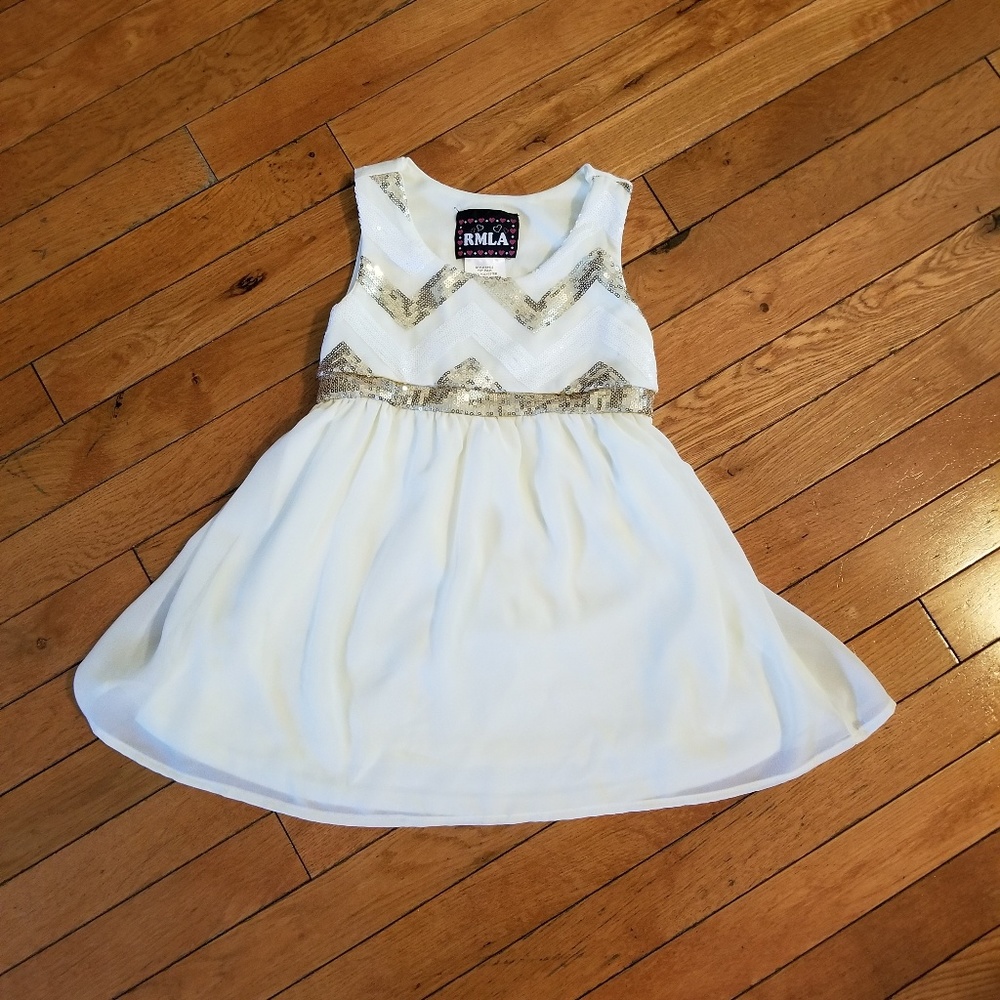 Toddler Girl Sequin Formal dress 4t